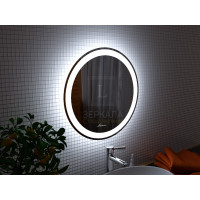 Зеркало с подсветкой для ванной комнаты Латина 85 см