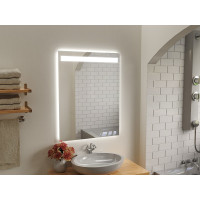 Зеркало для ванной с подсветкой Капачо 70х90 см