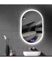 Умное зеркало в ванную комнату с подсветкой и алисой Джевел Смарт