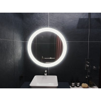 Зеркало с подсветкой для ванной комнаты Латина Экстра 90 см